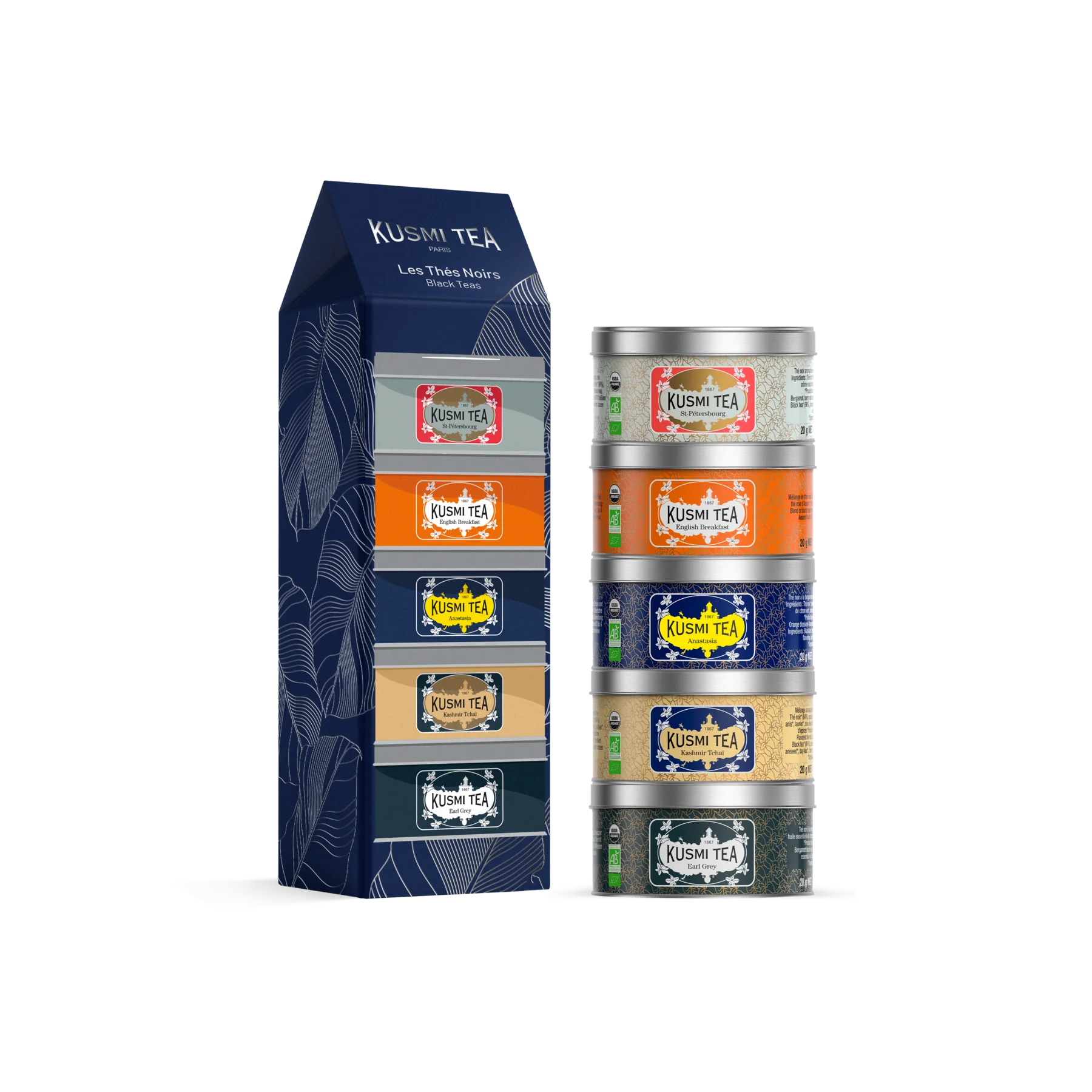 Coffret Les Thés Noirs bio