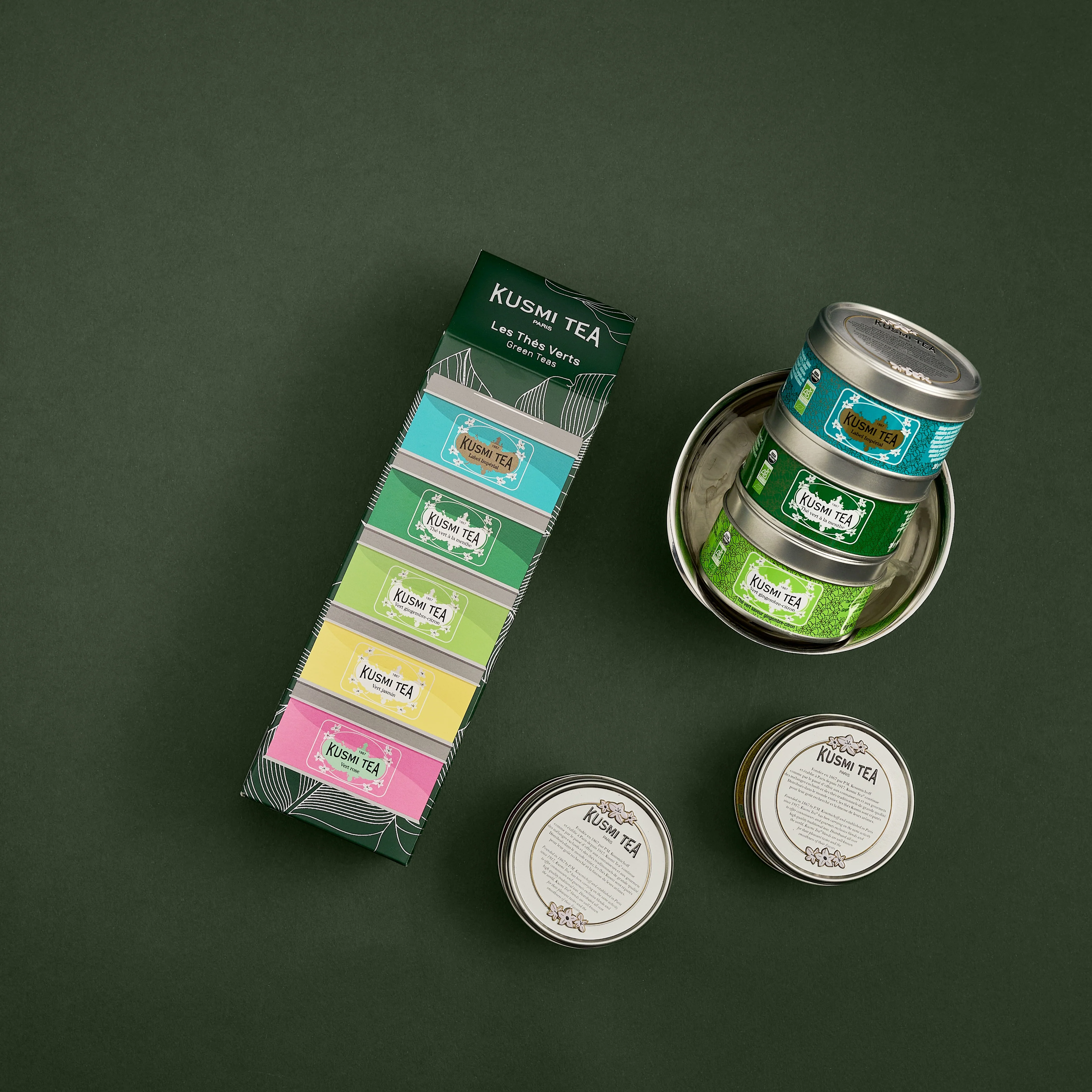Coffret Les Thés Verts bio - Image 2