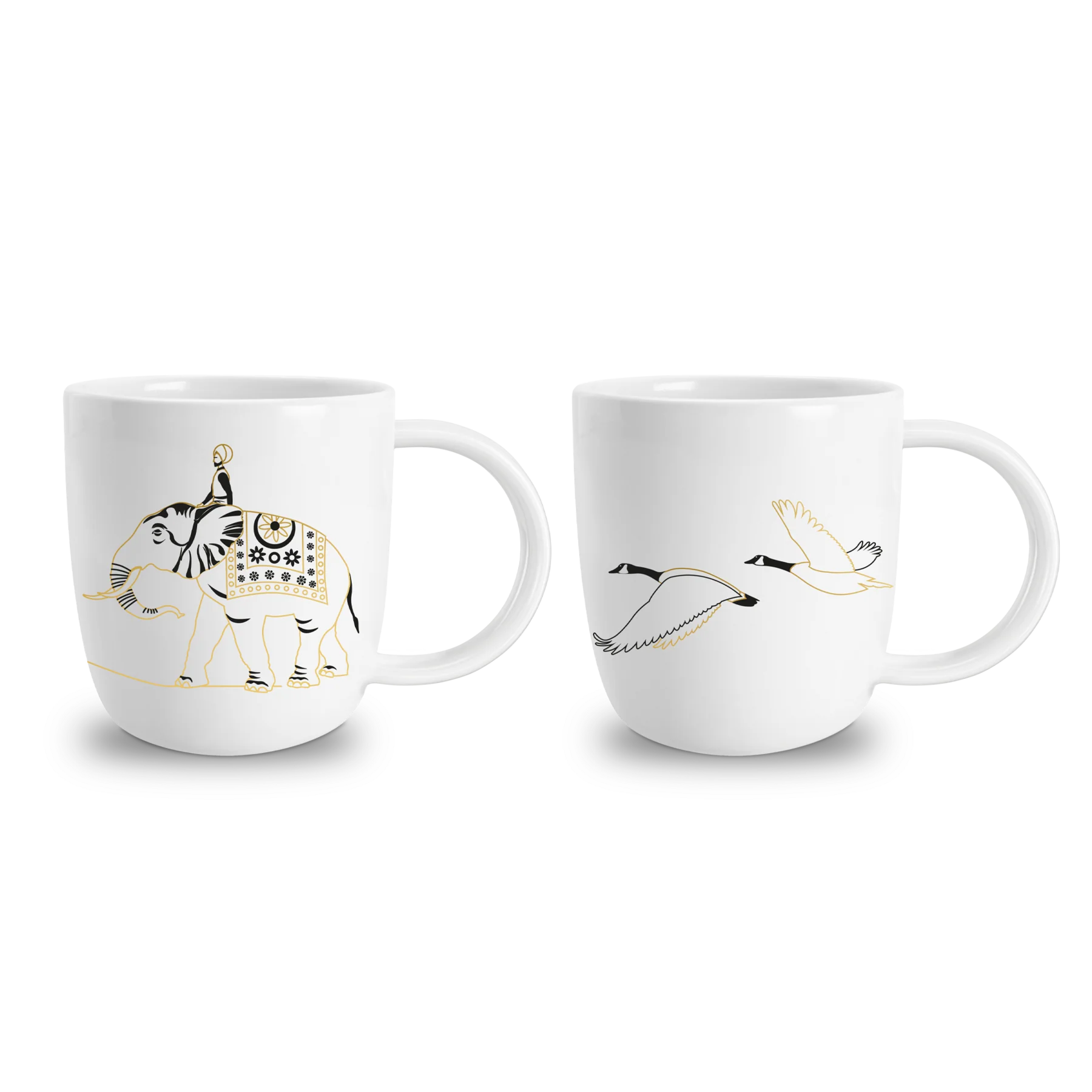 Coffret deux tasses porcelaine - Image 4