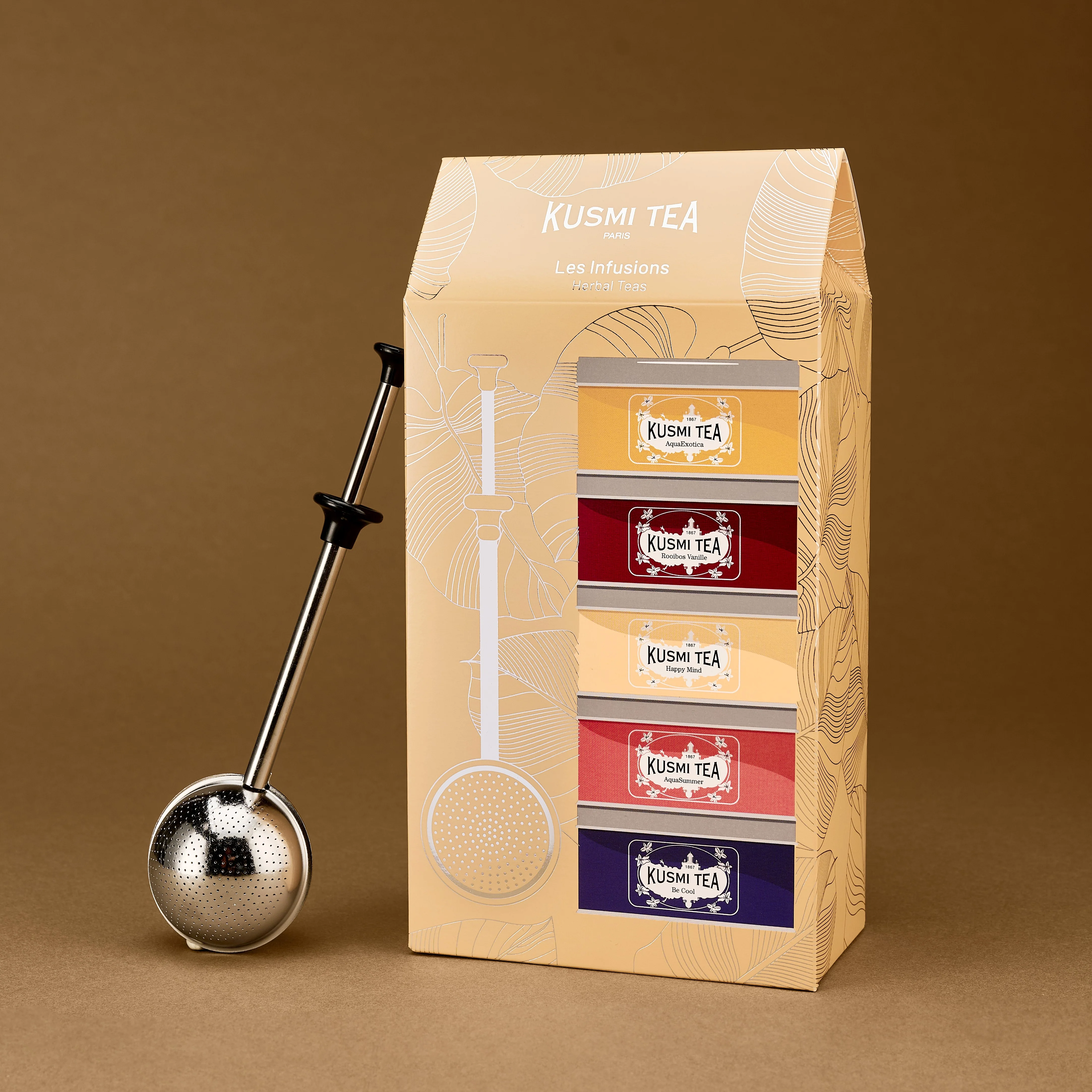 Coffret Les Infusions bio avec infuseur à thé - Image 3