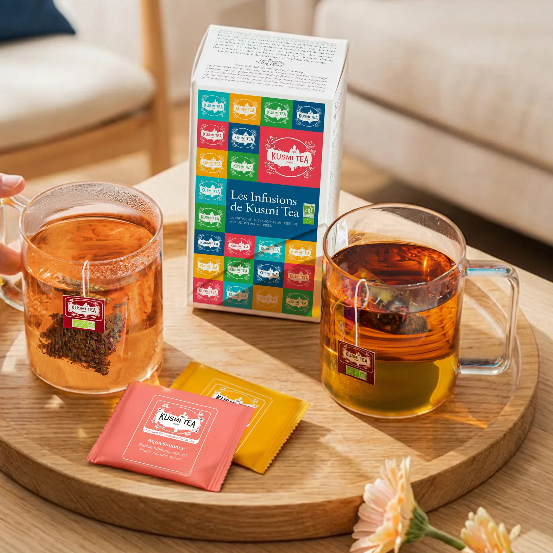 Coffret Les Infusions de Kusmi Tea bio - Image 2