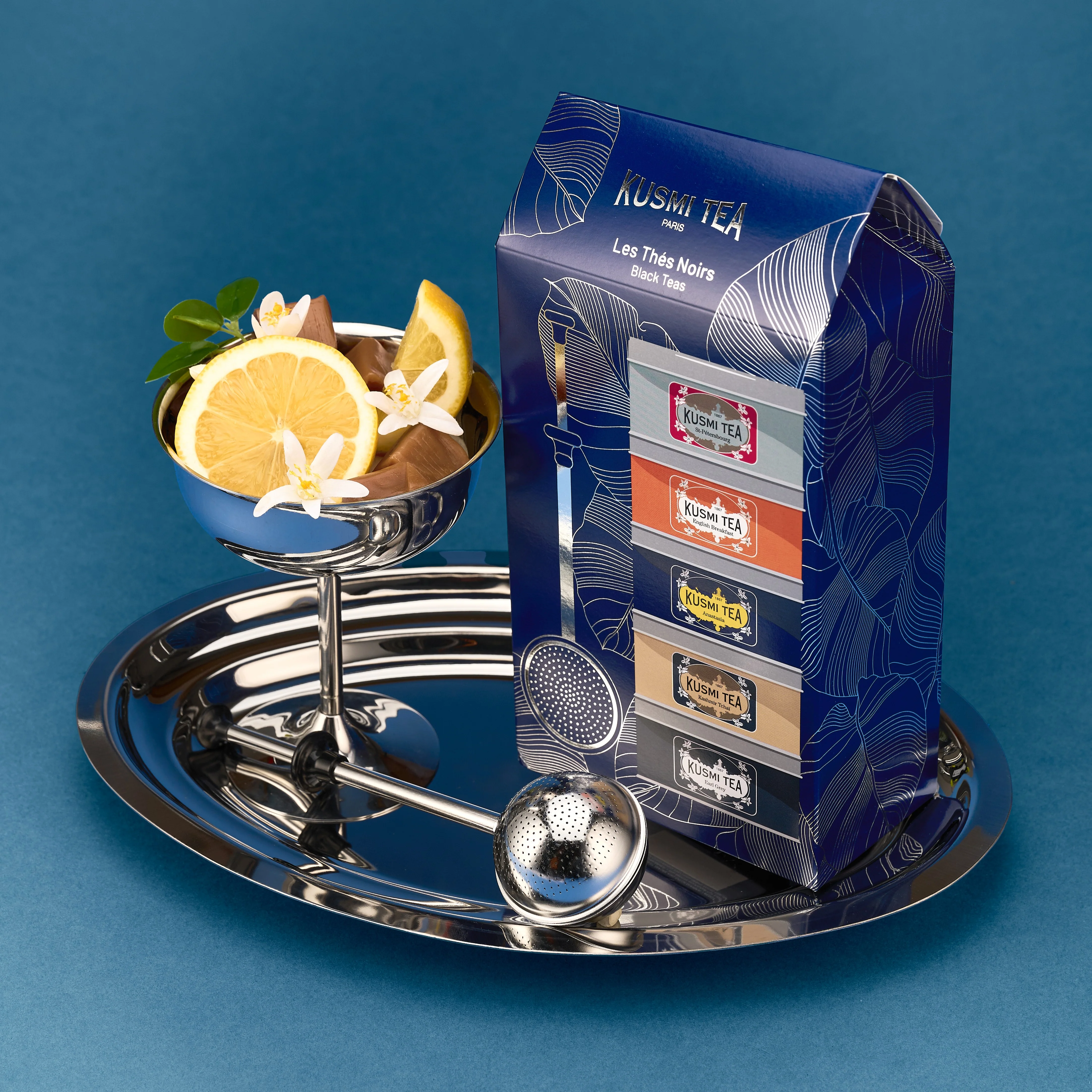 Coffret Les Thés Noirs bio avec infuseur à thé - Image 3